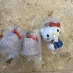 モンチッチ×ハローキティ めじるしアクセサリー ガチャ キティちゃん セット