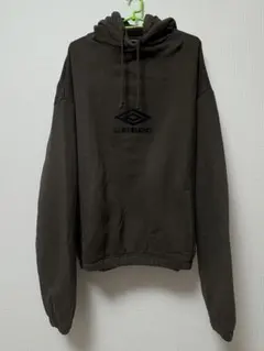 新品 UMBRO SLAM JAM アノラックパーカー ナイロン ジャケット CHECK MASK ANORAK NAVY DARK BROWN - SLAM JAM and UMBRO