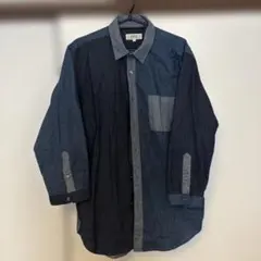 B:MING デニムシャツ Lサイズ　七分袖のサムネイル