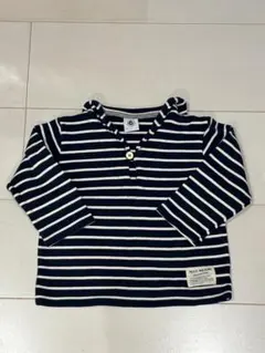 PETIT BATEAU ボーダー 長袖Tシャツ 18m/81cm