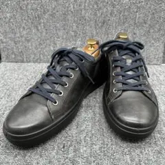 【ECCO】エコー CLASSIC M 41 レザー スニーカー ブラック 26のサムネイル