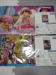 【極美品】ワンピース３冊連動プレゼントキャンペーン当選品 カラー複製原画 極美品】ONE PIECE3冊連動プレゼントキャンペーンカラー複製原画当選