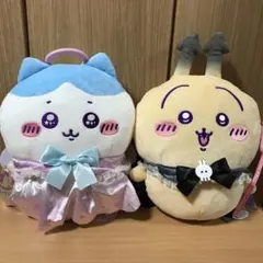 【美品】ちいかわ てんしあくま BIGぬいぐるみ うさぎ ハチワレ