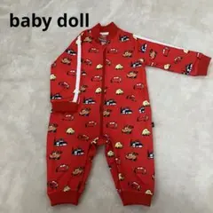 yuy⭐︎mom 様BABYDOLL カーズ柄 赤ロンパース フリーサイズ 美品