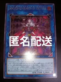 遊戯王　マリスクイーンハーツ・オブ・クリプター　シークレット　匿名配送