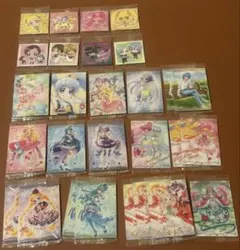 プリキュア　ウエハース　カード　シール　28枚セット