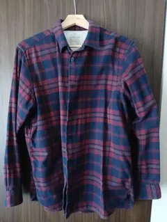 無印良品 フランネルチェックシャツ