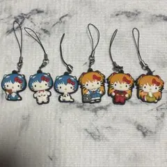バ*ー様 エヴァンゲリオン × ハローキティ コラボ キーホルダー2種 バ*ー様 エヴァンゲリオン × ハローキティ コラボ キーホルダー2種