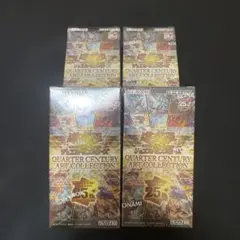遊戯王　クォーターセンチュリーアートコレクション　新品未開封　4BOX セットのサムネイル