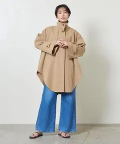 MARW UNITED ARROWS ポンチョ風アウター コート
