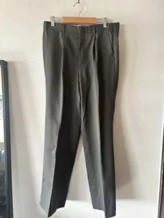 グレー×パープル スラックス L スーツ