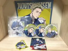 呪術廻戦 セガラッキーくじ　七海建人セット　アクスタ　缶バッジ　ステッカー