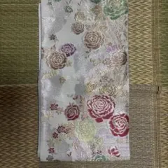 花柄刺繍の和装用帯