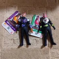 仮面ライダー ソフビ フィギュア ギーツ ニンジャ ゾンビ フォーム セット