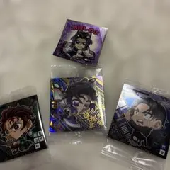 鬼滅の刃 ちびキャラ ステッカー 4枚セット