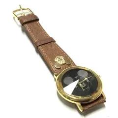 【レトロ希少品・電池交換済】ディズニー ミッキーマウス 生誕65周年記念 腕時計