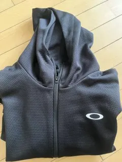 オークリー パーカー　トラックジャケット　黒　ゴルフ　ランニング