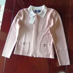 M's GRACY ピンク長袖カーディガン