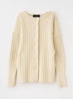 LOUNIEルーニィブークレミドルカーディガン佐藤佳菜子コラボ