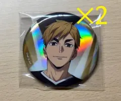 ハイキュー ハイキュープラザ 缶バッジ 宮侑