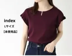 【未使用品】 index フロントフェイクパールサマーニットのサムネイル