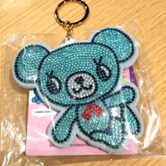 ナルミヤラインストーンデコキーホルダー　ミントくん　匿名発送のサムネイル