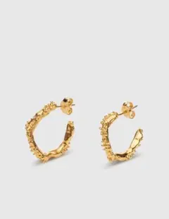 ラリック ピアス LALIQUE ヘリコニア リーフ - メルカリ