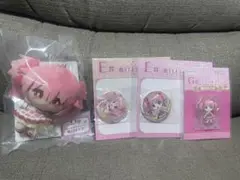 アニプレックスくじ まどか☆マギカ　まどか ぬいぐるみ 缶バッジ アクスタ