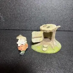 レア☆ドナルド・ダック ドナルドとヒヨコ 小物入れ 陶器製