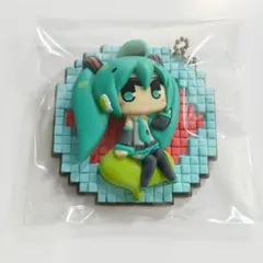 初音ミク ミク 立体ラバーキーホルダー