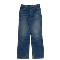 ブルー ブーツカットデニム