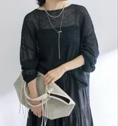 RIVE DROITE ペーパールーズニットのサムネイル
