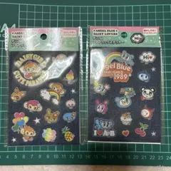 エンジェルブルーとデイジーラバーズのデニムシール 2点セット平成！シール交換