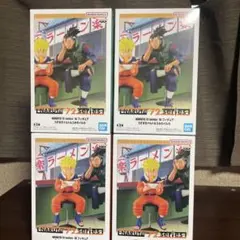 NARUTO 72 シリーズ 16フィギュア うずまきナルト＆うみのイルカ　4点