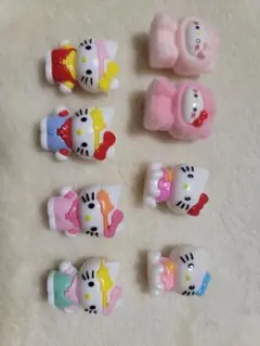 サンリオ　キティ　ビーズ　もふもふ　フィギュア　人形