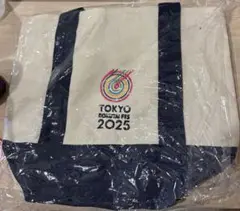 2025 ロクタイフェス　トートバッグ　ネイビー