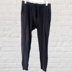 エイチアンドエム イージー ジョガー パンツ ウエストゴム 綿混 スウェット