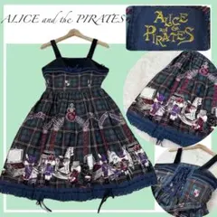 ✨美品✨ALICE and the PIRATES おもちゃ箱柄チェック ドレスのサムネイル
