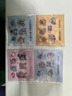 ナルミヤキャラクターズ　ぷっくりシール　 コンプリート セブンイレブン