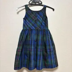 美品　Ralph Lauren ノースリーブ ワンピース 入学式 お受験　120