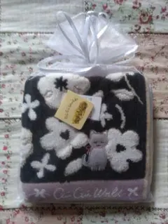 タオルハンカチ2枚セット　Gū Gū Worldリボン付オーガンジーパッケージ済