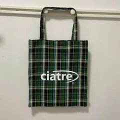 ciatre トートバッグ チェック