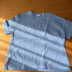 oatmeal ブルー Tシャツ S 110-120相当
