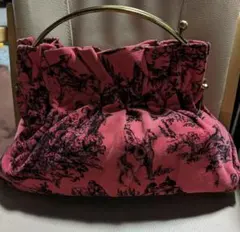 VIVAYOU ビロードハンドバッグ 訳あり