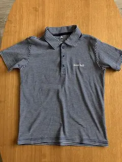 mont-bell ストライプ ポロシャツ 140