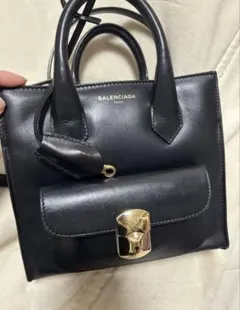 希少BALENCIAGA パドロック 2WAY ブラック - メルカリ