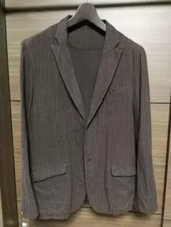 a.v.v シャツ生地 ジャケット ストライプ