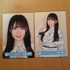 日向坂46 坂井新奈 「五期生LIVE」キービジュアル 生写真 アップ、ウェスト