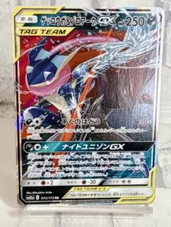 ゲッコウガ&ソロアークGX 250HP TAG TEAM