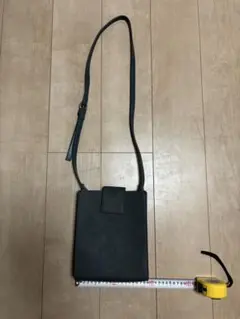 スクエア ショルダーバッグ ブルーのサムネイル